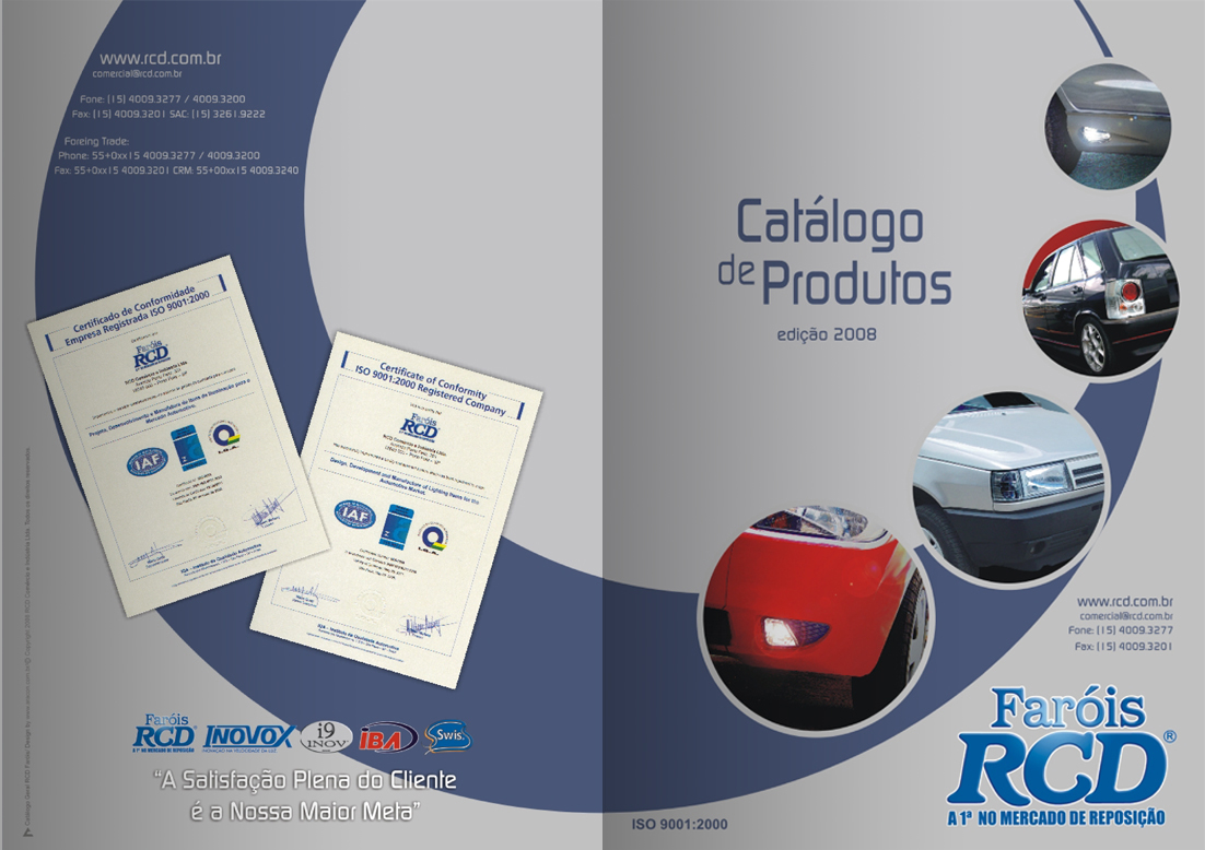 catálogo RCD - capa 2008